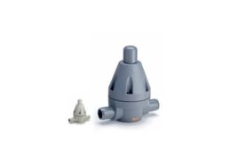 Two-way pressure relief valve